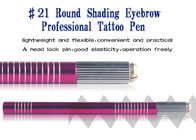 Lame ronde Handpiece de maquillage de la CE d'outils de stylo manuel cosmétique permanent de tatouage